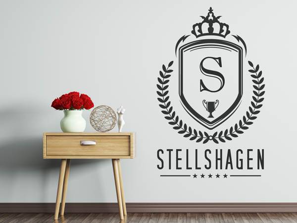 Wandtattoo Stellshagen Wappen