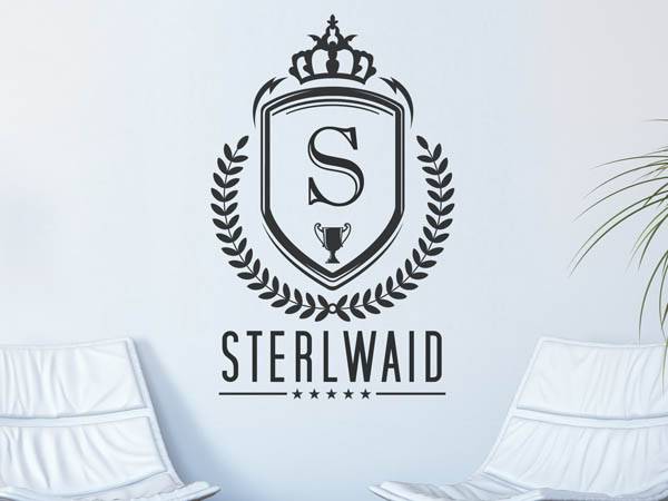 Wandtattoo Sterlwaid Wappen