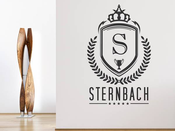 Wandtattoo Sternbach Wappen
