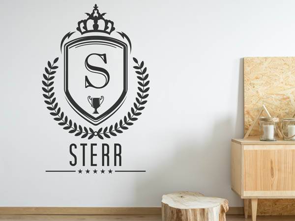 Wandtattoo Sterr Wappen
