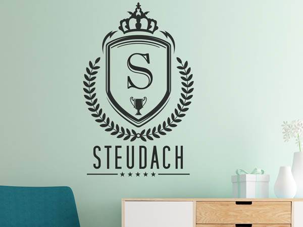 Wandtattoo Steudach Wappen