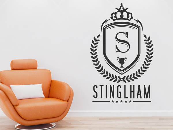 Wandtattoo Stinglham Wappen