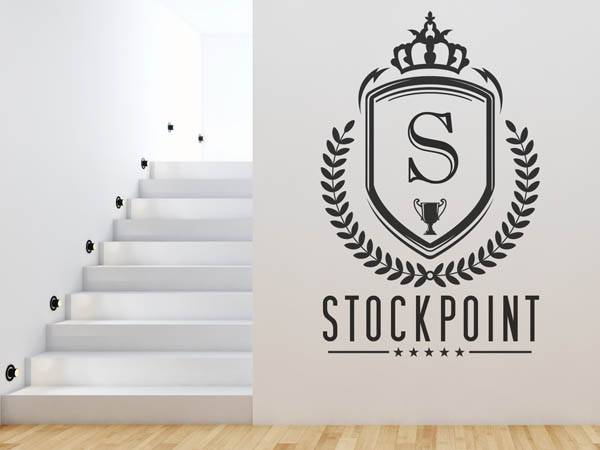 Wandtattoo Stockpoint Wappen