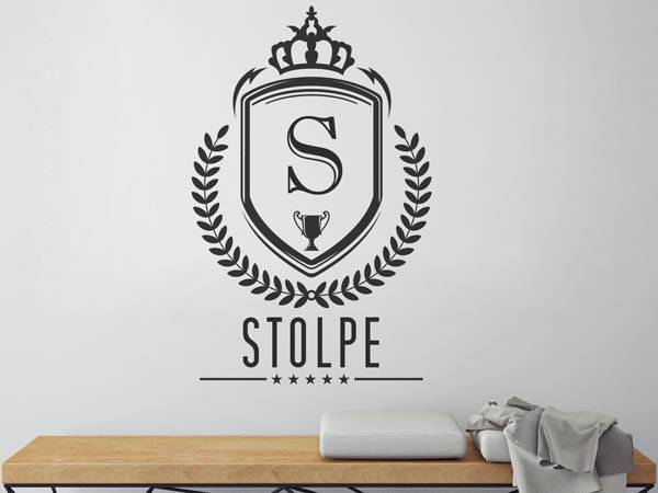 Wandtattoo Stolpe Wappen