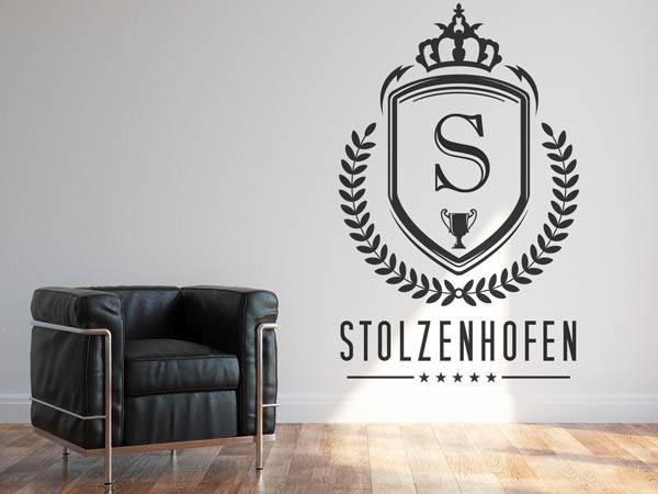 Wandtattoo Stolzenhofen Wappen