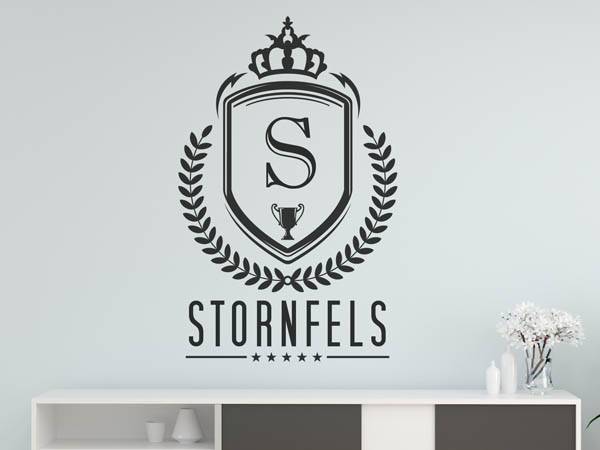 Wandtattoo Stornfels Wappen