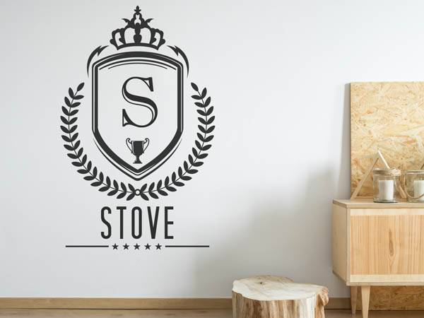 Wandtattoo Stove Wappen