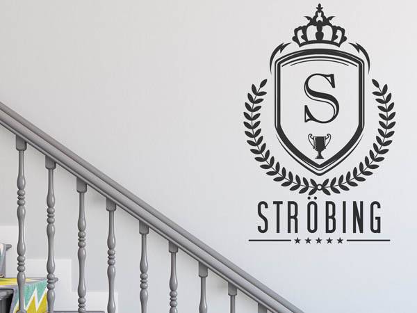 Wandtattoo Ströbing Wappen