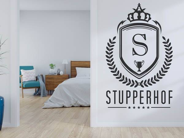 Wandtattoo Stupperhof Wappen