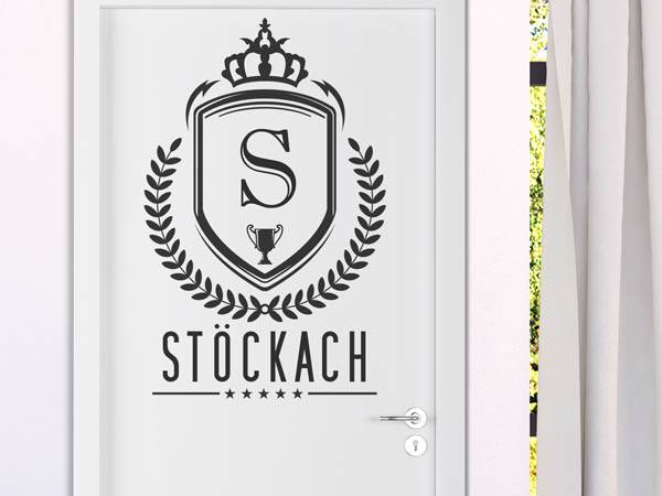 Wandtattoo Stöckach Wappen