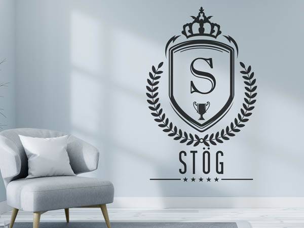 Wandtattoo Stög Wappen