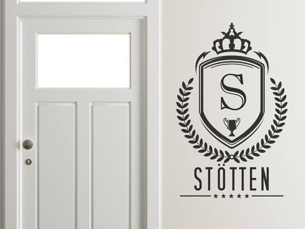 Wandtattoo Stötten Wappen