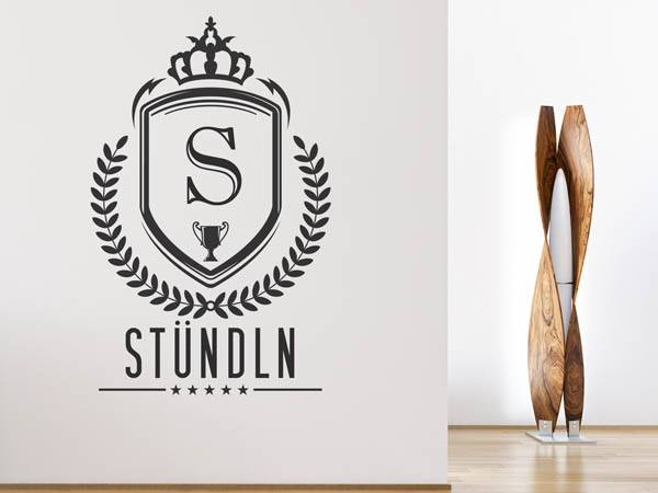 Wandtattoo Stündln Wappen