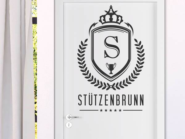 Wandtattoo Stützenbrunn Wappen