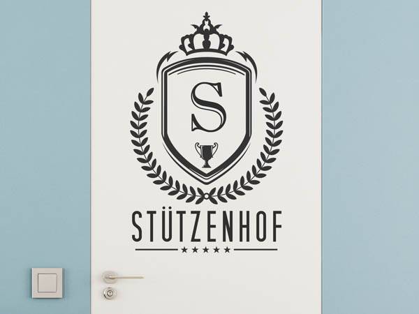 Wandtattoo Stützenhof Wappen