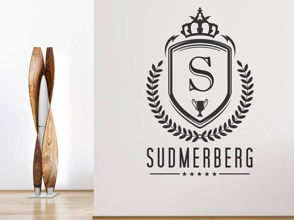 Wandtattoo Sudmerberg Wappen