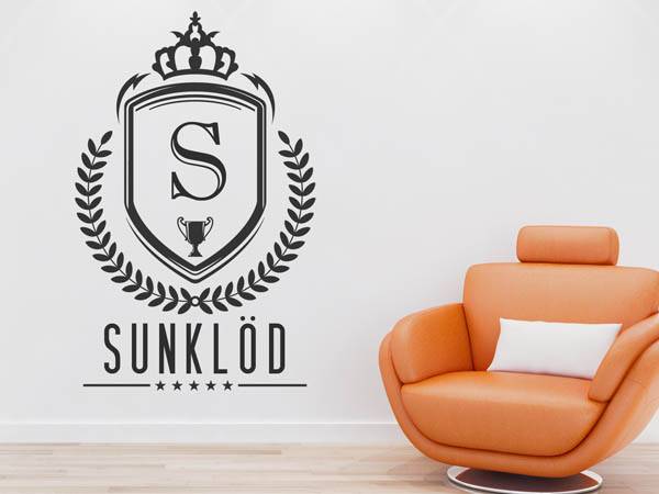 Wandtattoo Sunklöd Wappen