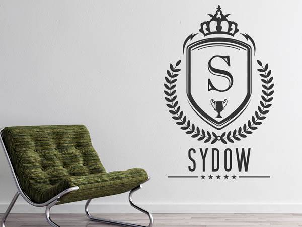Wandtattoo Sydow Wappen