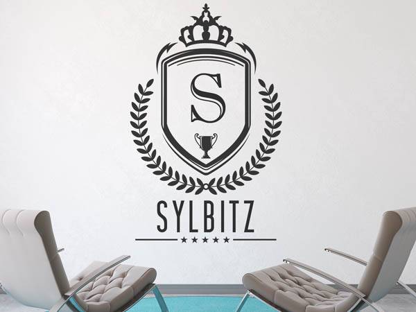 Wandtattoo Sylbitz Wappen