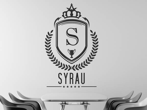 Wandtattoo Syrau Wappen