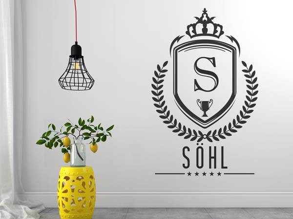 Wandtattoo Söhl Wappen