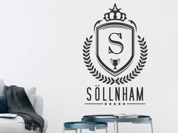 Wandtattoo Söllnham Wappen