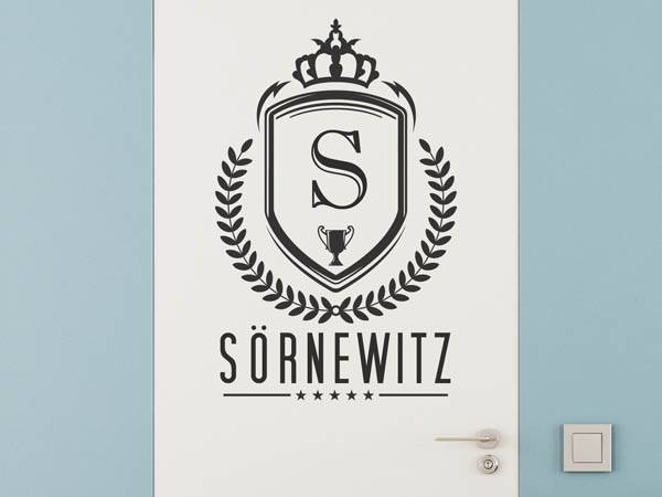 Wandtattoo Sörnewitz Wappen