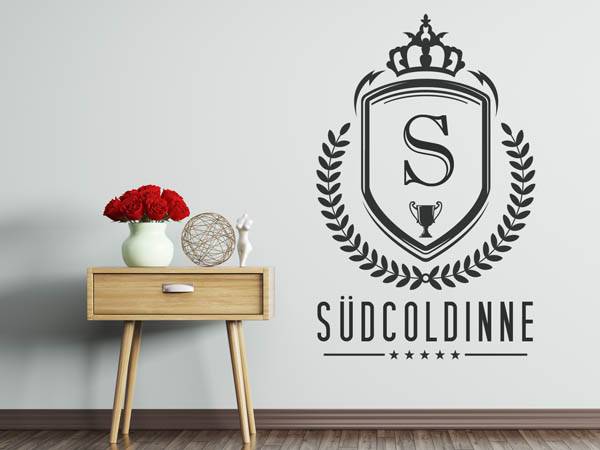 Wandtattoo Südcoldinne Wappen