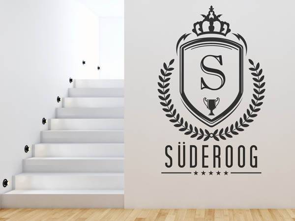 Wandtattoo Süderoog Wappen