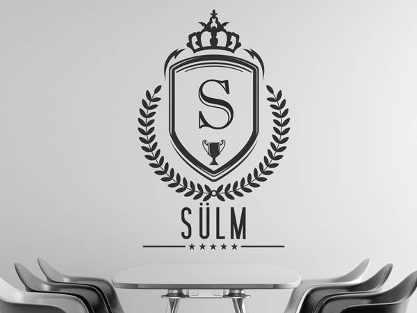 Wandtattoo Sülm Wappen