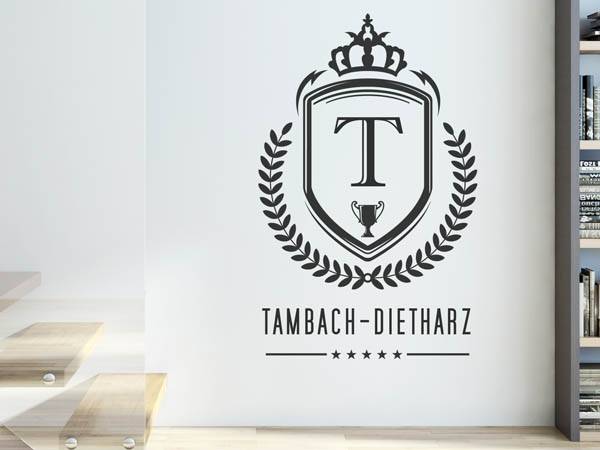 Wandtattoo Tambach-Dietharz Wappen