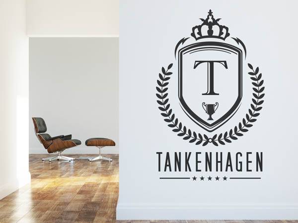 Wandtattoo Tankenhagen Wappen