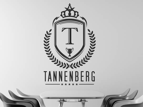 Wandtattoo Tannenberg Wappen