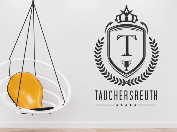 Wandtattoo Tauchersreuth Wappen