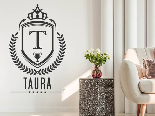 Wandtattoo Taura Wappen