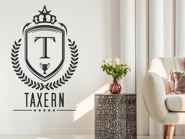 Wandtattoo Taxern Wappen