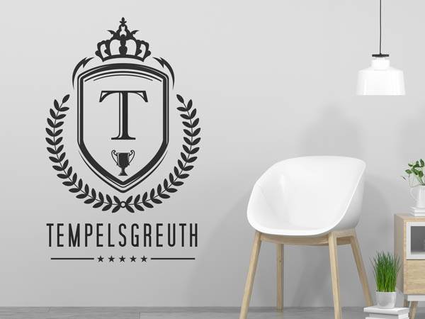 Wandtattoo Tempelsgreuth Wappen