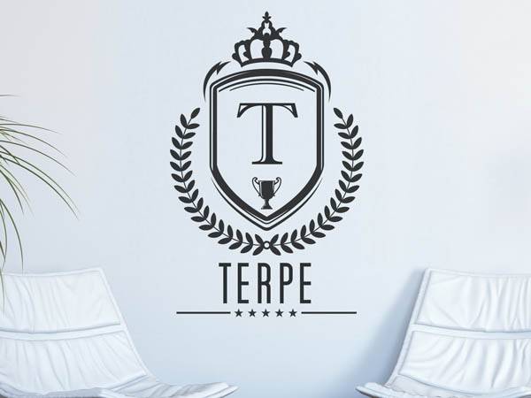 Wandtattoo Terpe Wappen