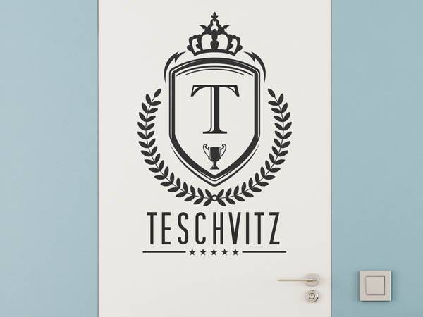 Wandtattoo Teschvitz Wappen
