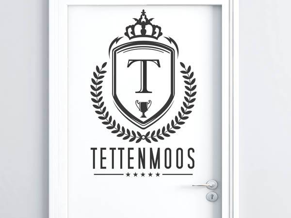 Wandtattoo Tettenmoos Wappen