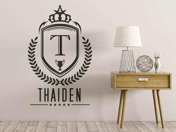 Wandtattoo Thaiden Wappen
