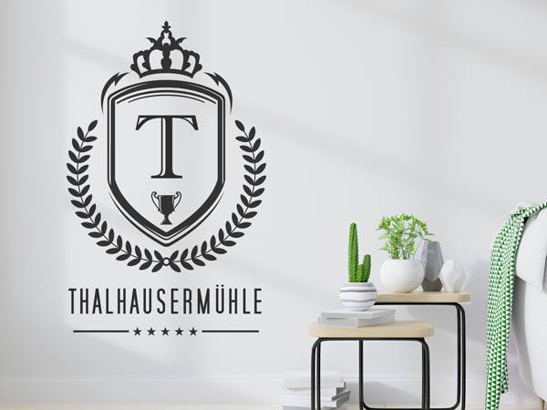 Wandtattoo Thalhausermühle Wappen