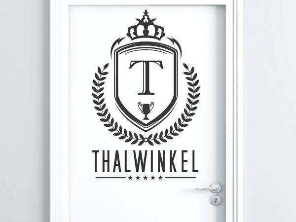 Wandtattoo Thalwinkel Wappen