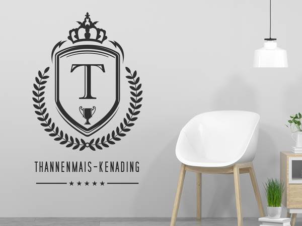 Wandtattoo Thannenmais-Kenading Wappen