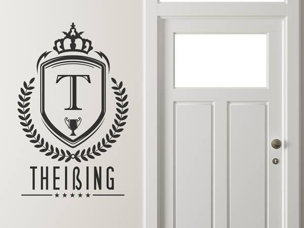 Wandtattoo Theißing Wappen