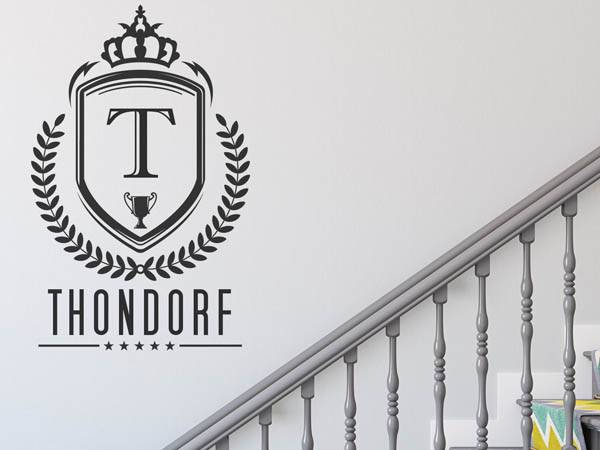 Wandtattoo Thondorf Wappen