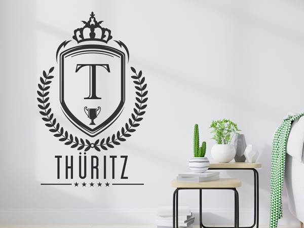 Wandtattoo Thüritz Wappen