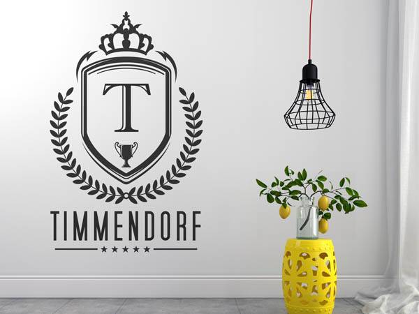 Wandtattoo Timmendorf Wappen