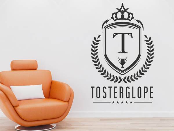 Wandtattoo Tosterglope Wappen