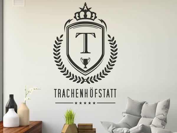 Wandtattoo Trachenhöfstatt Wappen